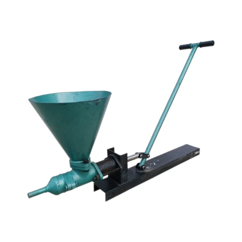 

Small Manual Construction Ground Grouting Pump Portable Miniature Cement Mortar