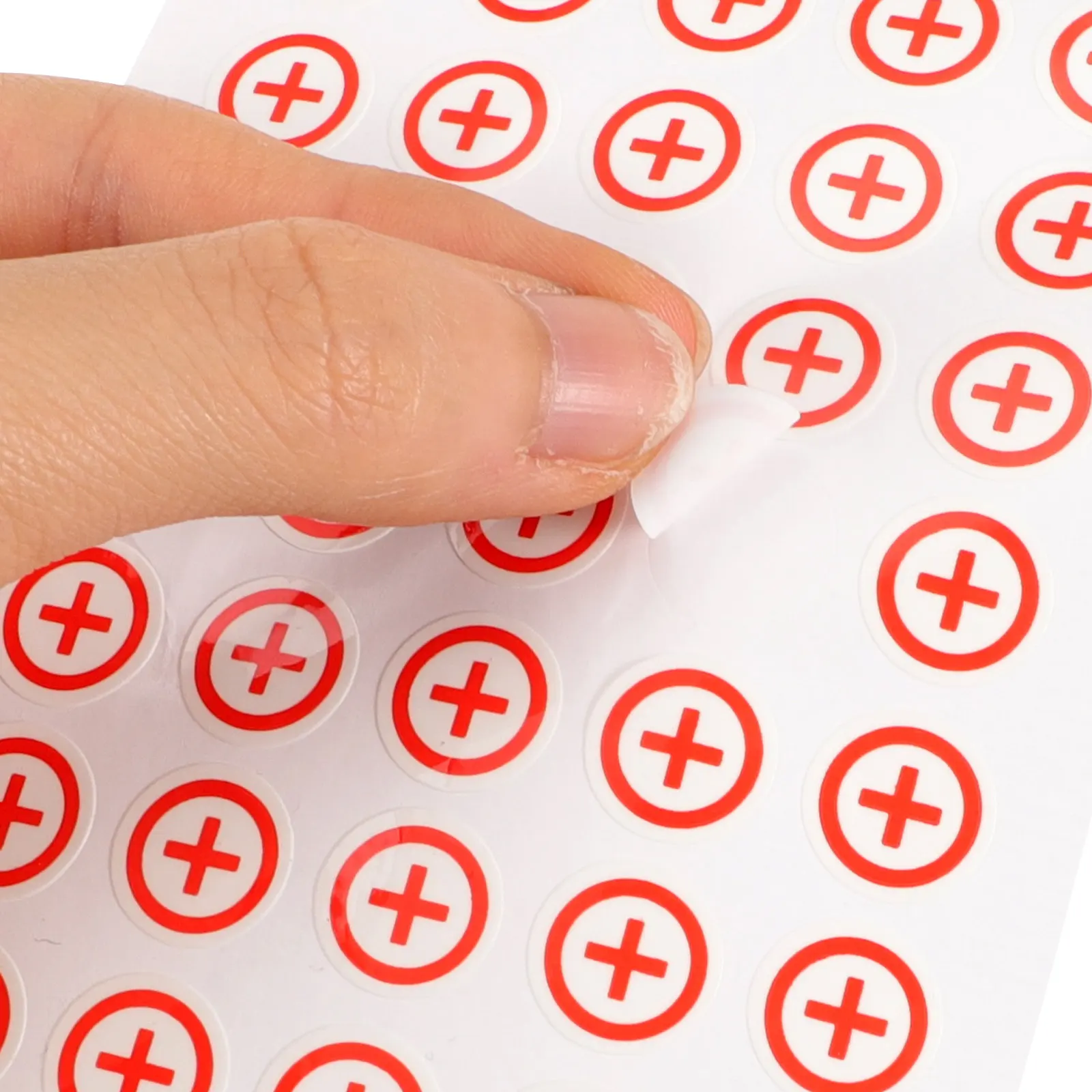 

120Pcs Electrical Polarity Sticker Reusable PVC Warning Decal for Power Equipment Safety Polarity Sign Labels Safety Stickers