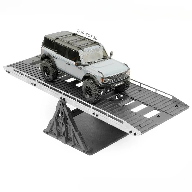 1set Simulate Seesaw Track Roadblocks for 1/24 1/30 RC Crawler Traxxas SCX30 Diy Parts