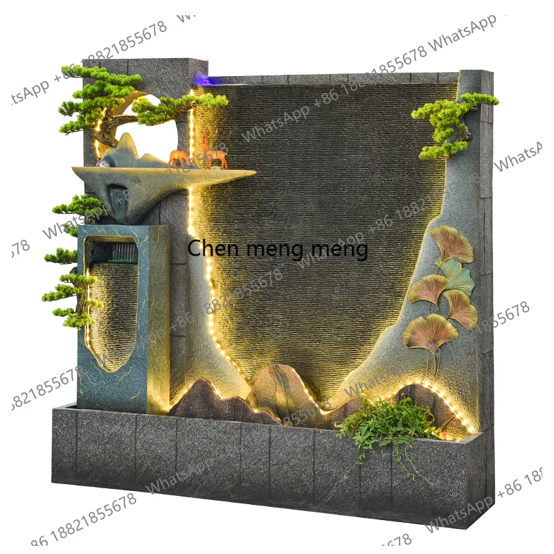 

Рокарий, проточная вода, фонтан, экран, напольное украшение, украшение во дворе, циркулирующая вода