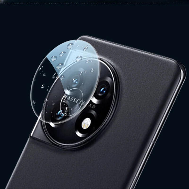Per OnePlus 12 1 + 12 Película de lente para Oneplus Lente de câmera traseira HD Película protetora de tela de vidro macio para lente