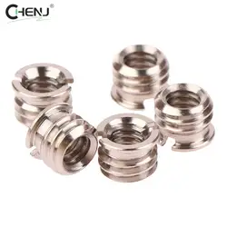 5Pcs Camera Screw Nut 1/4 To 3/8 Inch Convert Screws Standard Adapter Screw Quick Release Screw Tripod Mount Adapter Screw