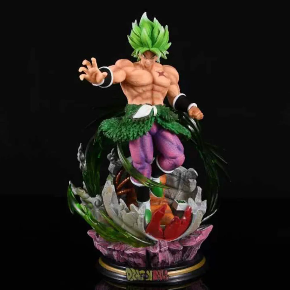 Anime Dragon Ball Figure Broly Figure Super Saiyan Broly Figurine 30cm Pvc Action Figures Statue Collection Model Toy Gifts