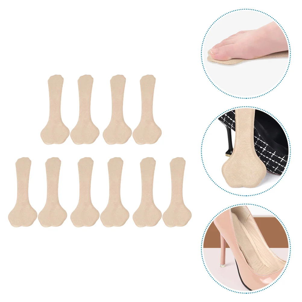 

Anti-wear Seven-point Pad Shoe Insoles Shoes Adhesive Skin Friendly Non Flannel Gel Inserts Female High Heel Miss Heels