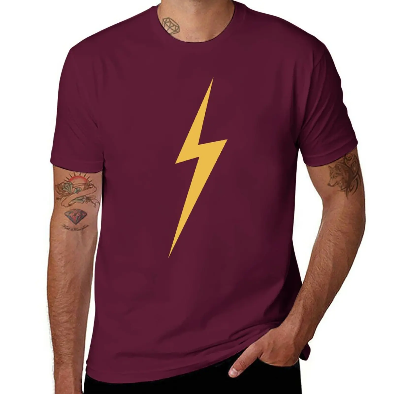 

Lightning T-Shirt anime hippie clothes mens graphic t-shirts funny