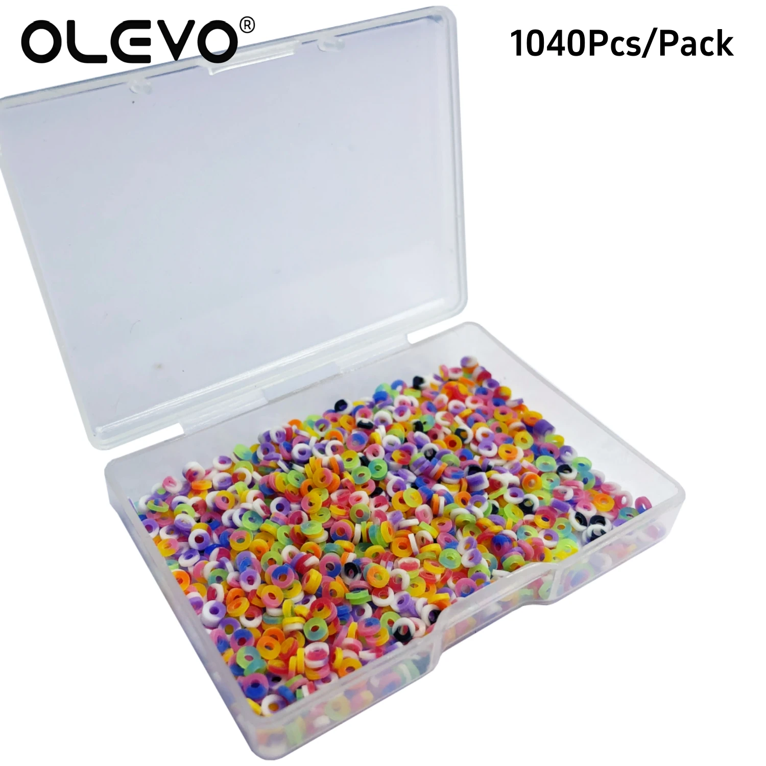 1040pcs/Pack Dental Orthodontics Elastic Ligature Ties for Braces Elastomeric Ligating Modules Dentist Materials