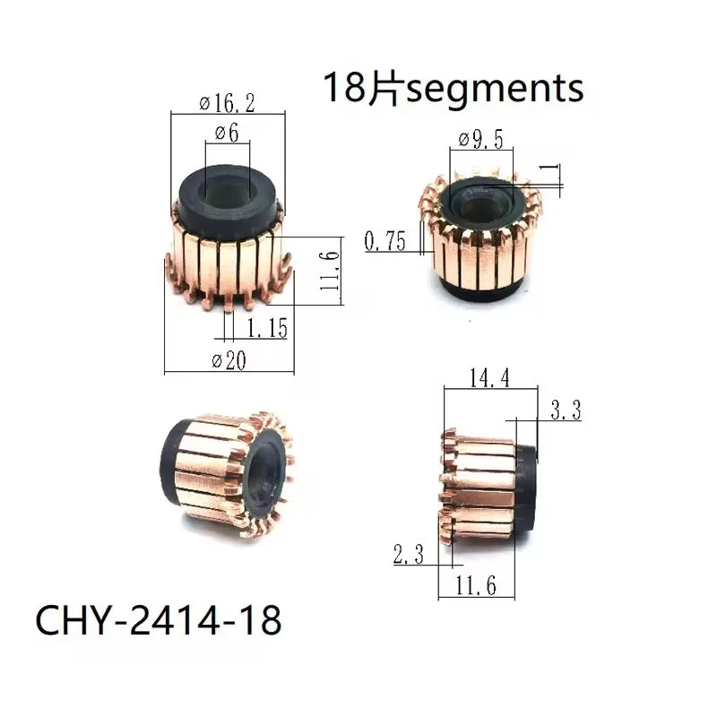 16.2*6*11.6*18P Chy-2414-18Rectifier Reverser Copper Head