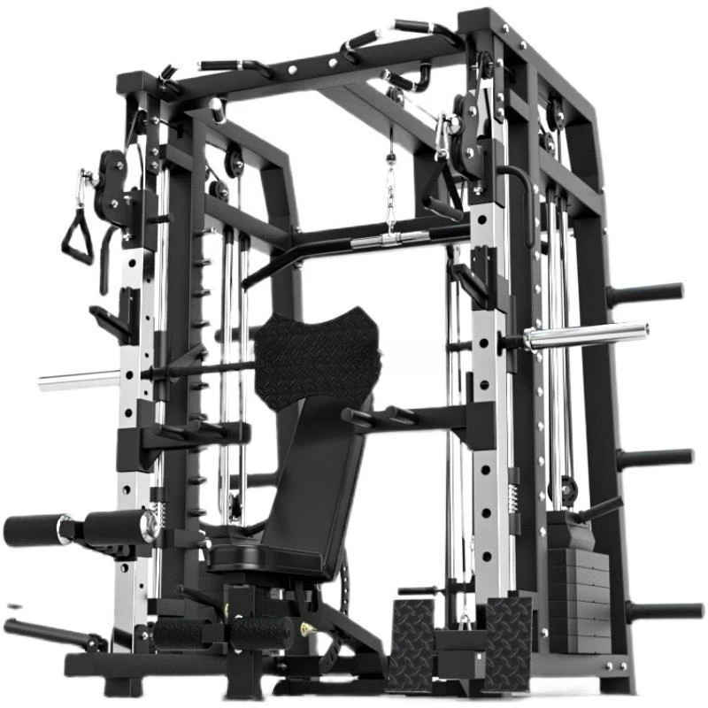 Multi-Function Smith Machine, Gym Equipment, Commercial Strength Training,  Power Rack, Hot Sell