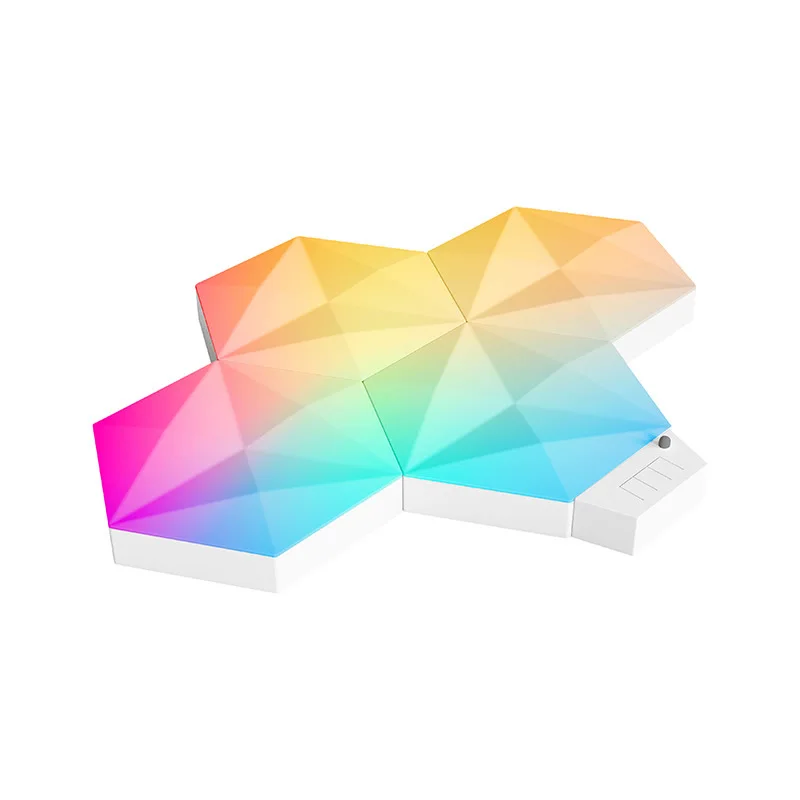 

Graffiti LED quantum intelligent board RGB room atmosphere splicing honeycomb light