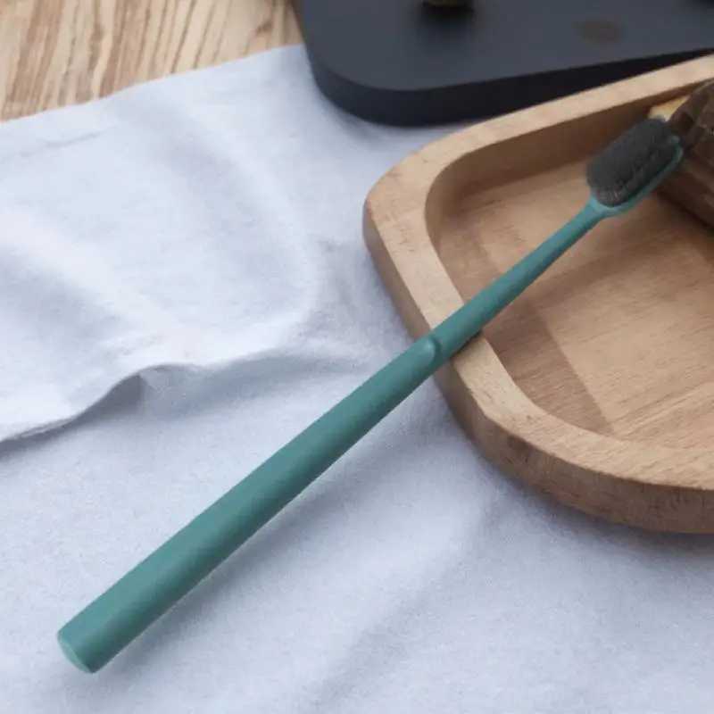 

Набор из 10 портативных зубных щеток для взрослых с мягкой щетиной, эргономичный дизайн, инструмент для чистки зубов, нейлоновая щетина, уход за полостью рта, в индивидуальной упаковке