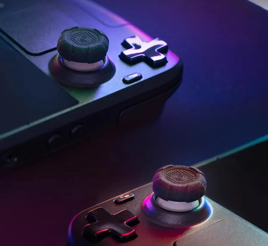 Player ONE Elite Silicone Soft Thumb Stick Grip Cap Joystick Cover For Steam Deck Oled / ROG Ally X Game Console Protector Case
