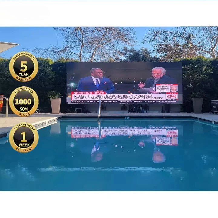 

Светоизлучающий диод для бассейна, видеонастенный дисплей P3.91-P10, уличный водонепроницаемый RGB-экран, круиз/резитор, реклама