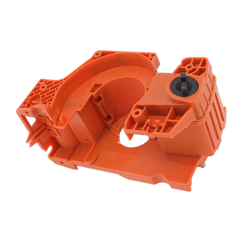 Plastic Chainsaw Oil Tank Compact Easy to Install Engine Housing Orange Hollow Center for Husqvarna 137 142 Chainsaw