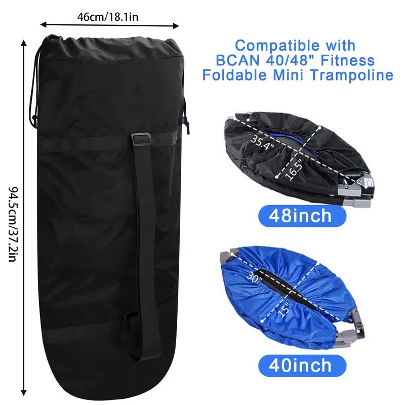 Large Sports Duffle Bag Waterproof Oxford Cloth Big Duffle Bag Heavy Duty Sports Duffels Folding Elastic Bed Storage Carrier For