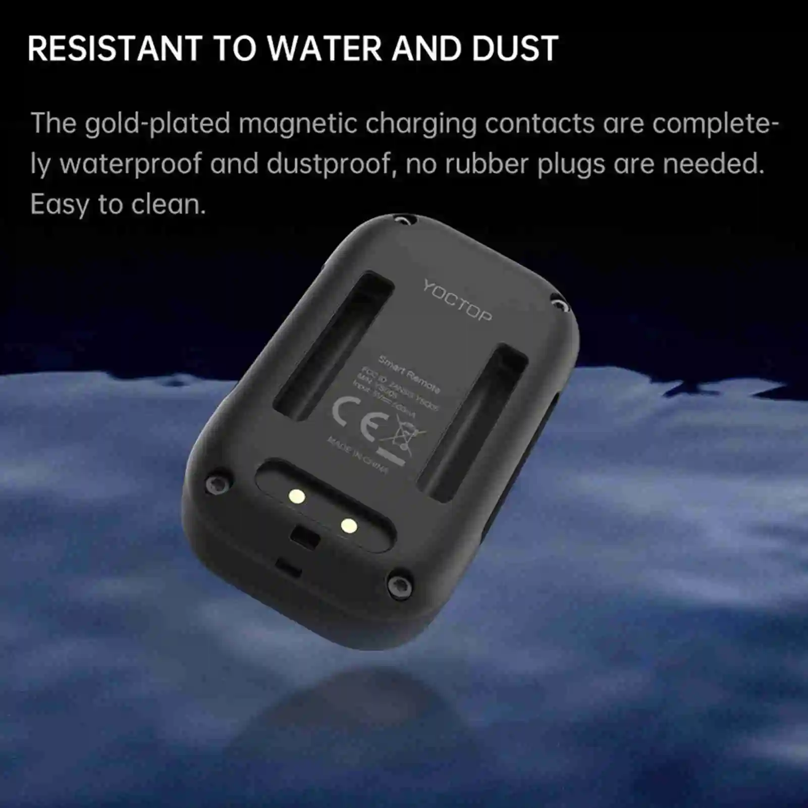 Action Camera Remote Control OLED Display 80M Control Distance Wireless Camera Remote Controller Replacement for Go Pro Series