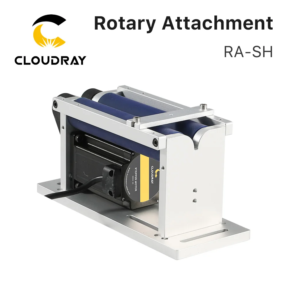 Cloudray Rotary Device Rotation Axis Laser Marking Machine RA-G Rotary Attachment with Driver DM542S for laser Engarving Machine