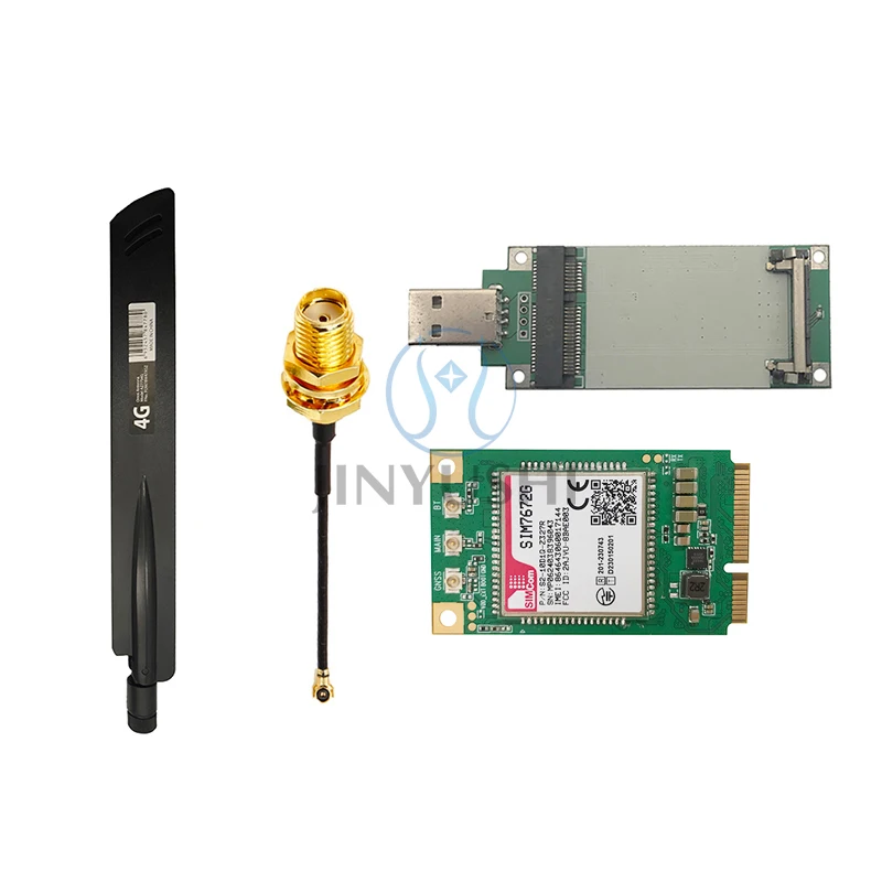 وحدة SIMCom-LTE Cat1 ، SIM7672G ، MINI PCIe LNGV ، GPS ، 4G ، عالمي ، FDD ، متوافق ، SIM7000G ، SIM7070G ، SIM800A ، لا يدعم