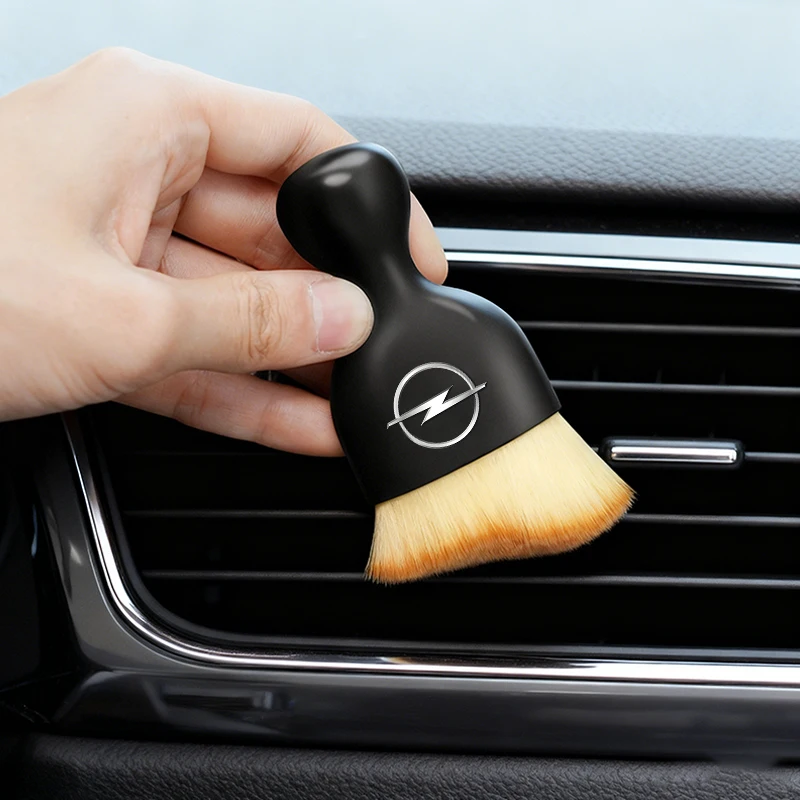 1pcsCar gap cleaning brush - Outfit dust removal brush For Opel Corsa Astra Insignia Vectra Zafira Meriva Mokka Grandland Vivaro