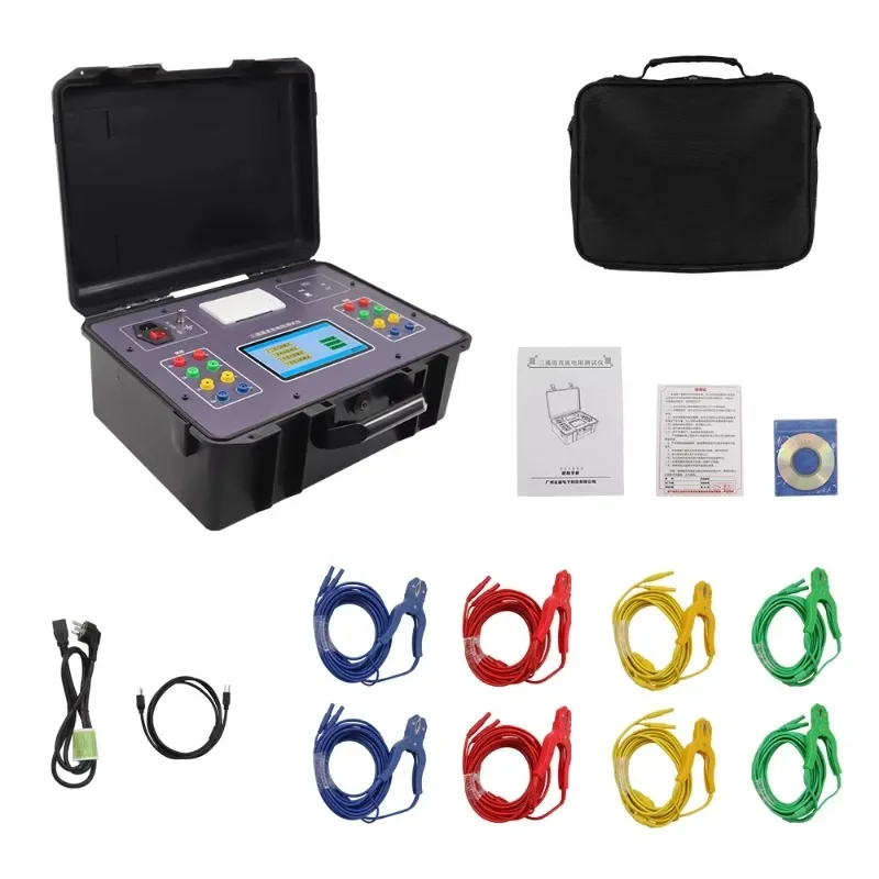 

ES3080 Three-channel Transformer DC Grounding Resistance test OEM Manufacturer Custom Brands DC Resistance Measurement
