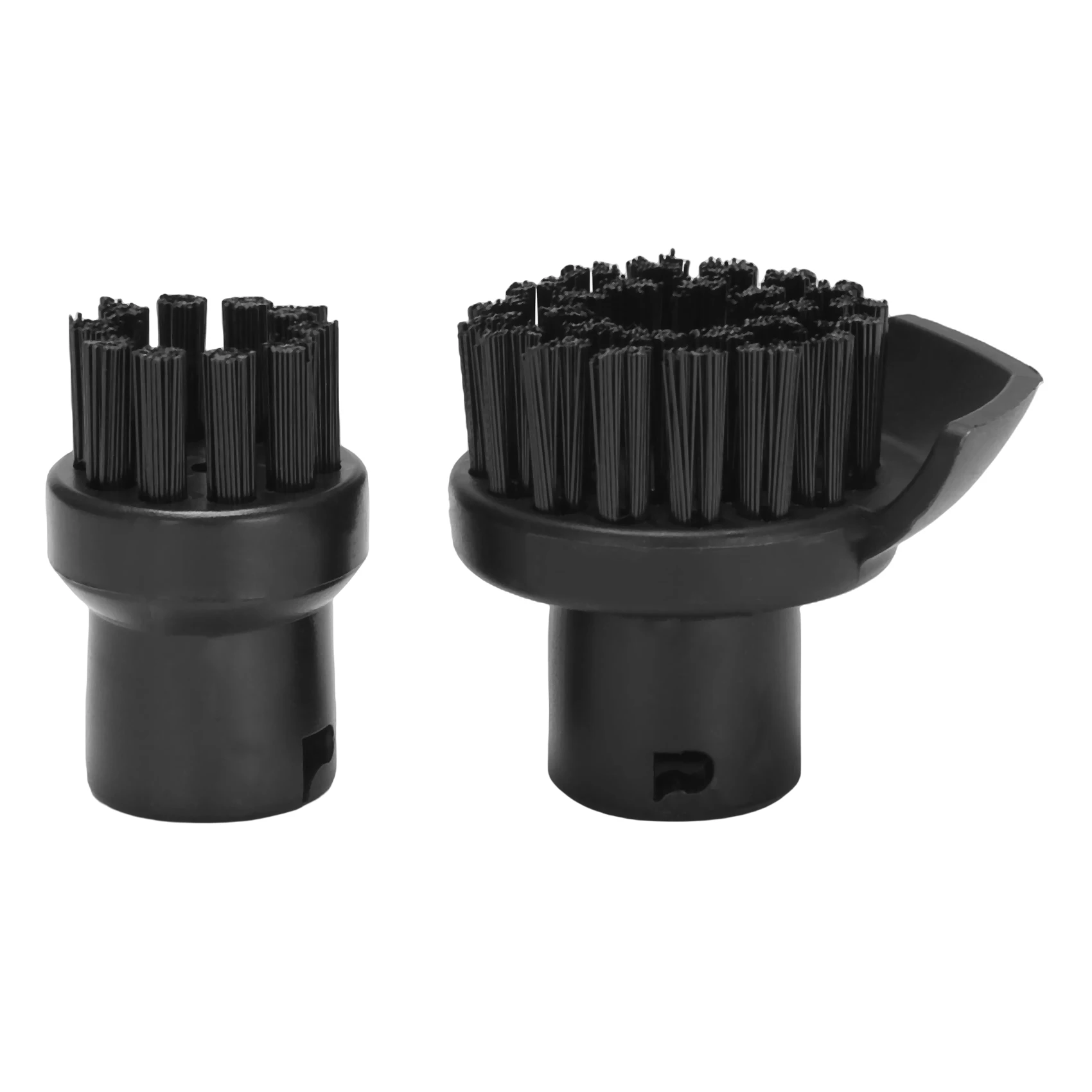 Window Nozzle Scraper Round Brush for Karcher SC1 SC2 SC3 SC4 SC5 for Steam Cleaner 2.863-025.0 Sweeper Brushes Black