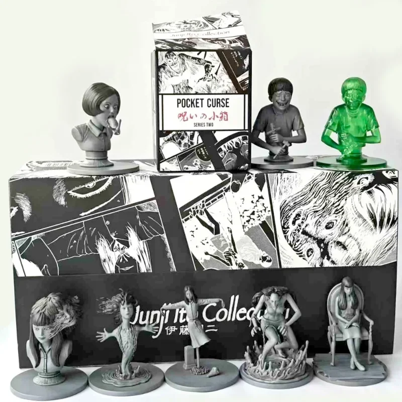 

Junji Ito Curse Terror Horror комикс слепая коробка игрушки Tomie Slug Girl кукла подарки игрушки коллекционные украшения подарки для детей