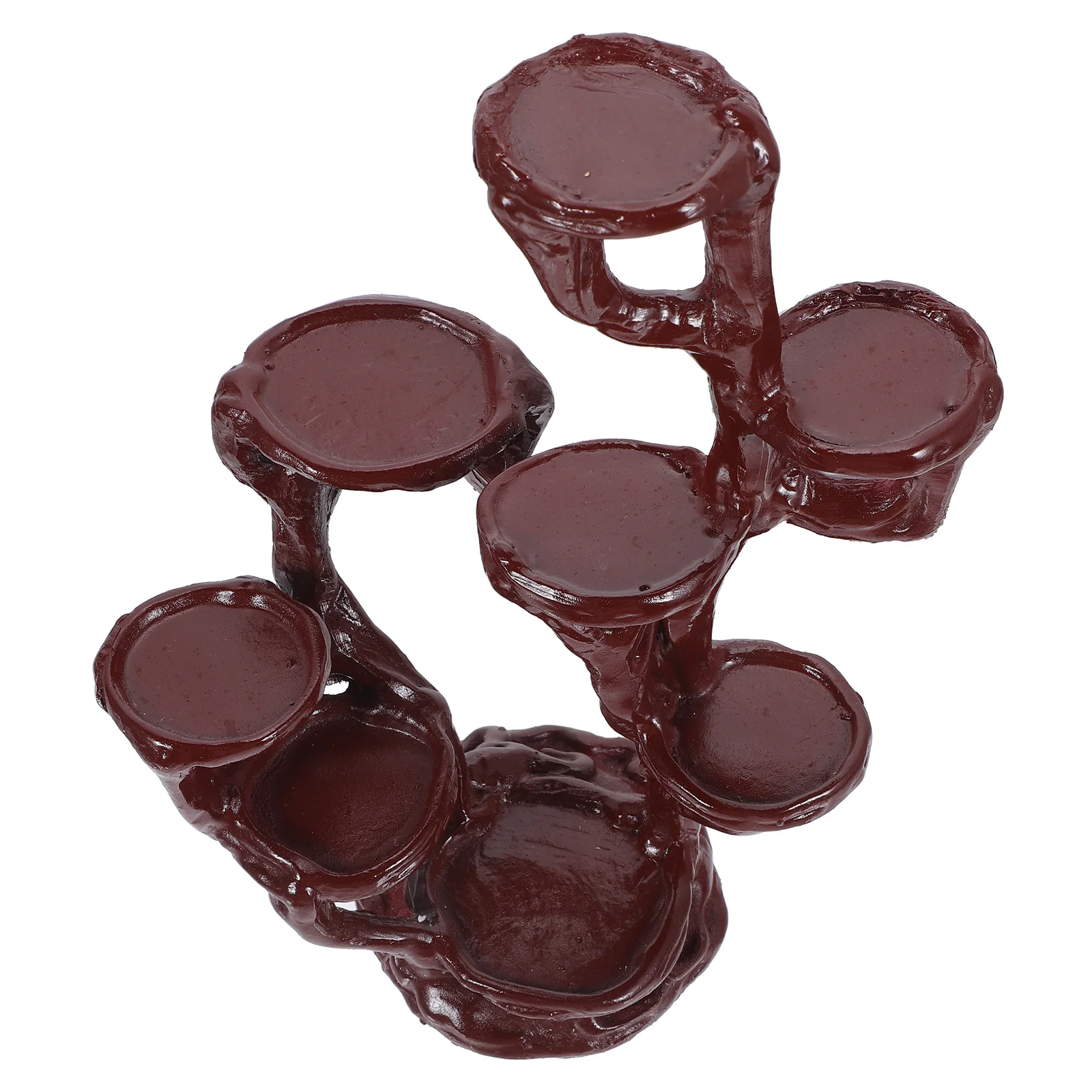 الراتنج النبات زهرة وعاء قاعدة حامل داخلي طويل القامة حامل للمنزل متعدد الطبقات أصائص زرع رف شاشة زارع حامل حديقة ديكور #5