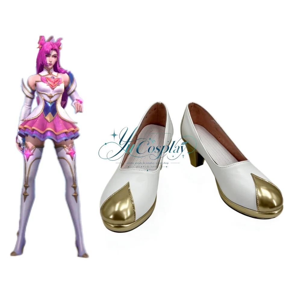 Star Guardian Game Cosplay Boots Custom Made Arcade Magic Girl Theme Anime Women Shoes