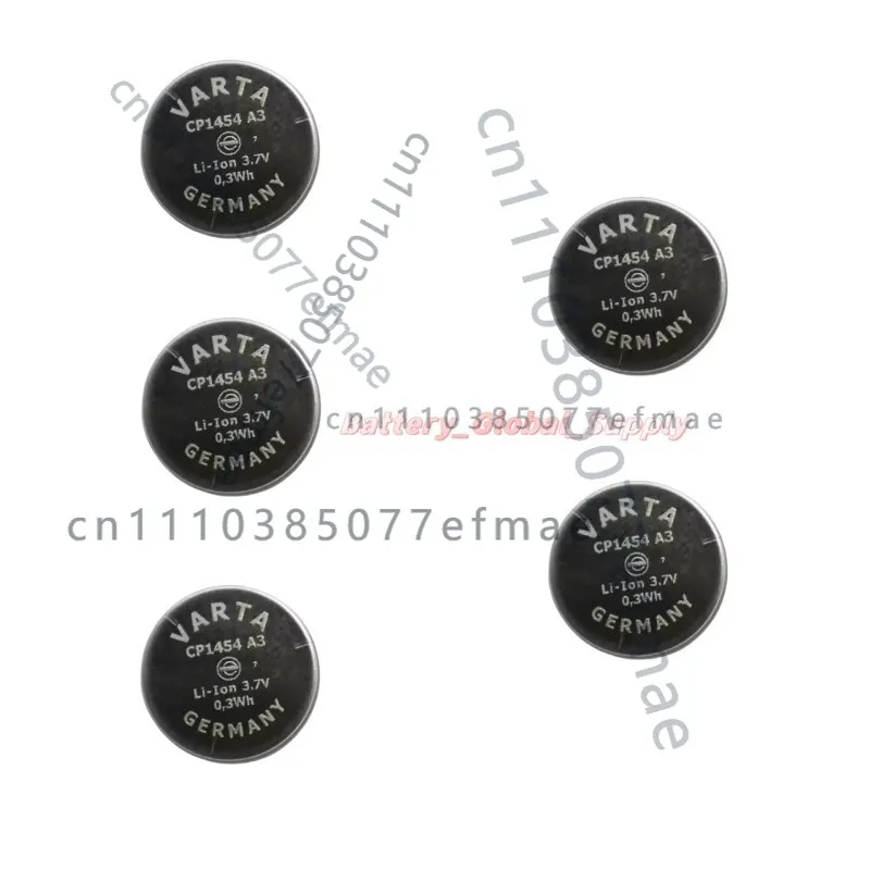 5 PCS CP1454 A3 VARTA Battery Lir1454 3.7V for Samsung Bluetooth Headphones New