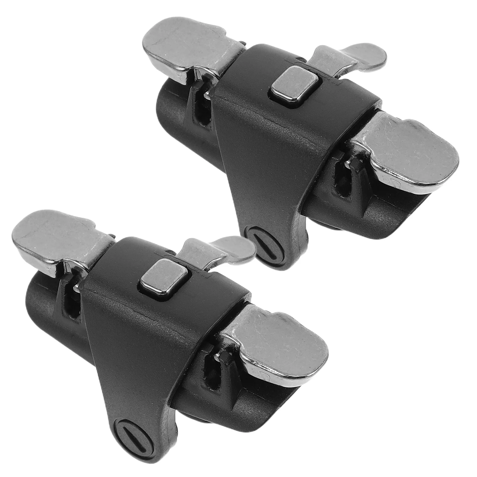 

2pcs Mobile Game Controller High Precision Trigger Universal Compatibility Quick Install Lightweight Abs Zinc Alloy For