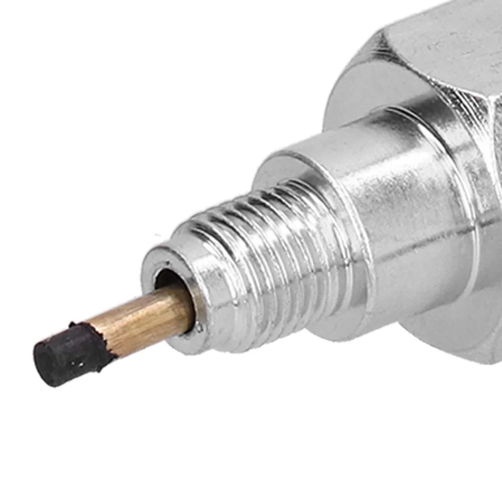 Silver Fuel Shut Off Solenoid 12V DC Aluminum Alloy Fuel Solenoid Replacement for 692094 807664 BS-692094-D1 FSL90-0009 B1692094