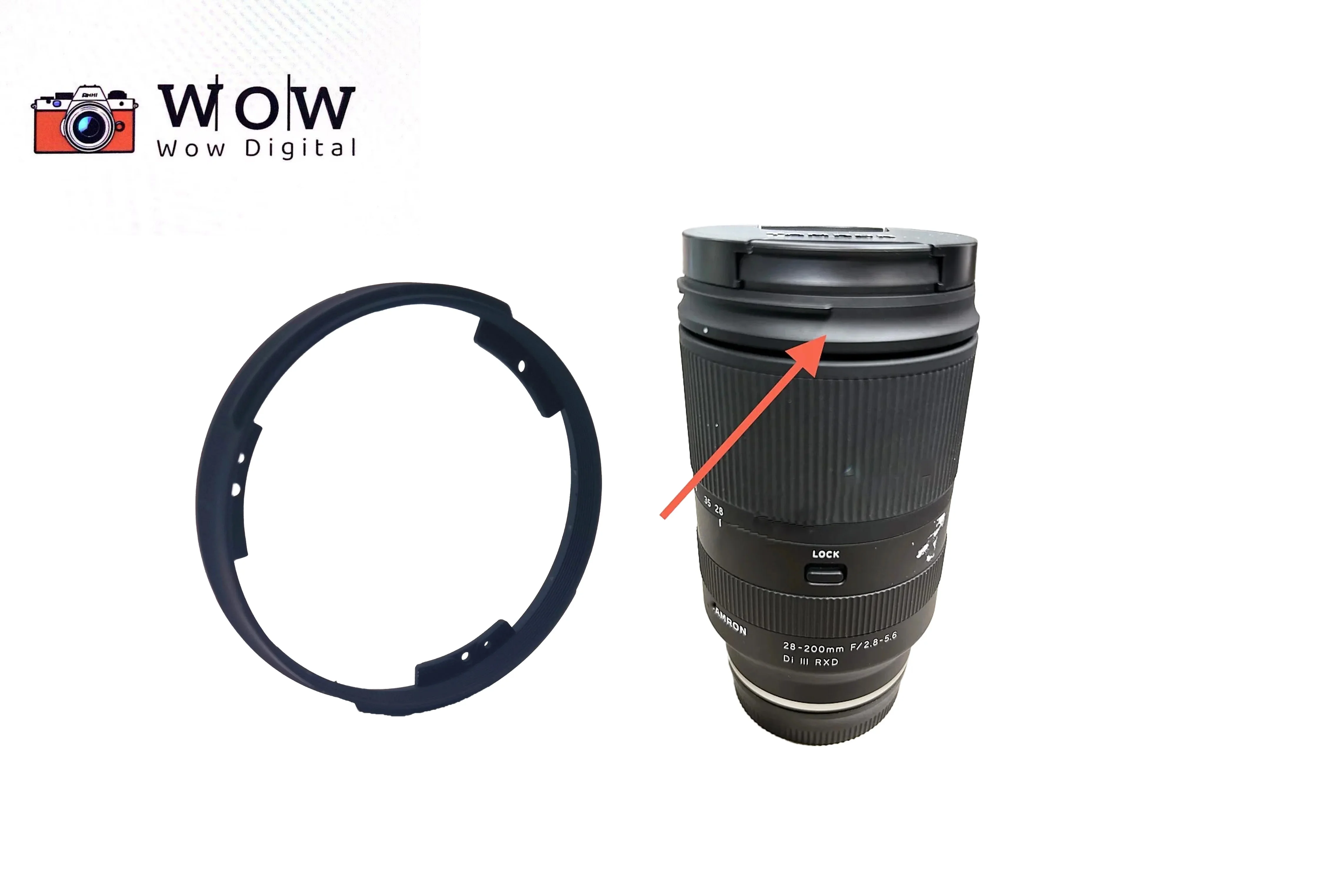 

1 шт. Новинка для Tamron 28-200 мм фотоэлемент A071 переднее кольцо для фильтра UV баррель бленда фиксированная трубка 28-200 2,8-5,6 F/2,8-5,6 Di III RXD объектив