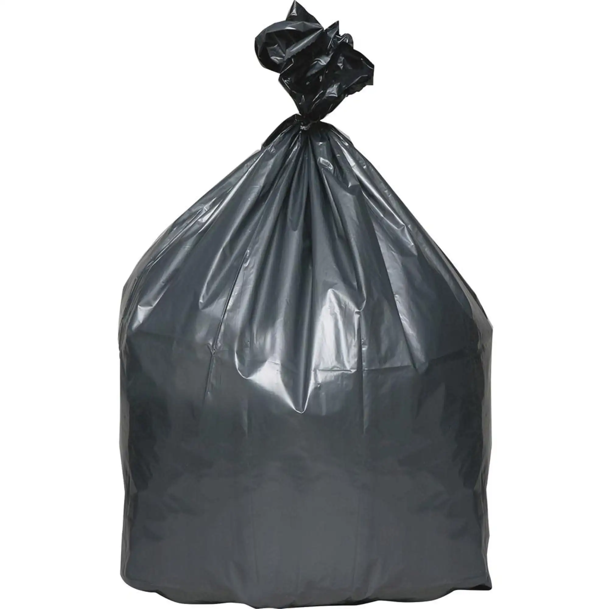 

Super Heavy-Duty Platinum Plus Black Liners, 45 Gallon, 50 Count