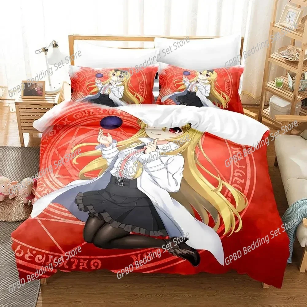 3D Anime Arifureta From Commonplace To World's Strongest Bedding Set Duvetcover Quilt Cover Pillowcase Comforter king Queen Size