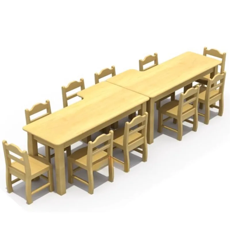 Kindergarten early education children's art table