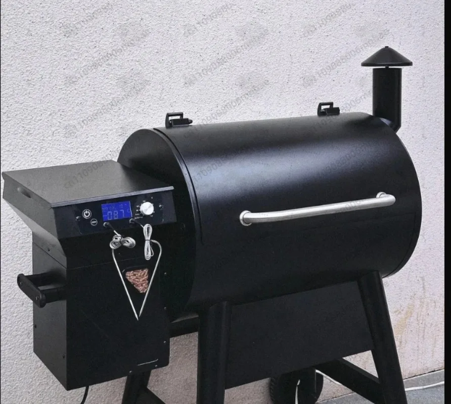 ZPG-450A Wood Pellet & Smoker 6 In 1 BBQ Grill Auto Temperature Control, 450 Sq In Bronze