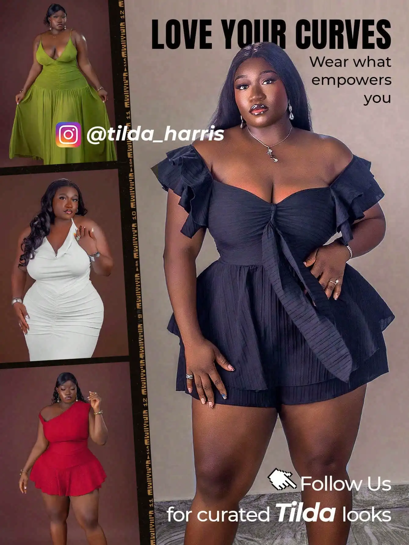 

Plus Size Solid Pleated Square Neck Long Sleeve Asymmetrical Hem Dress For Women