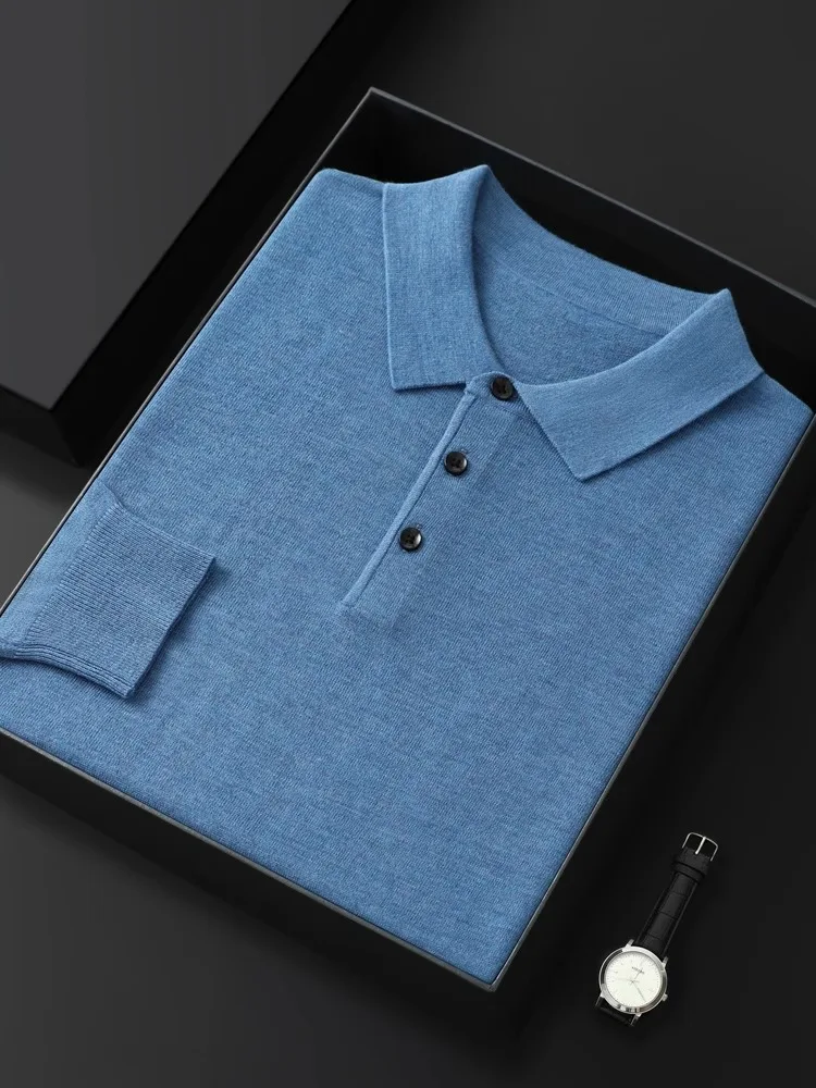 

Loose Fit Men's Wool Sweater Base Layer Dragon Year Dad Clothes Red Top Spring Youth Vitali Sle Long Sve Collar