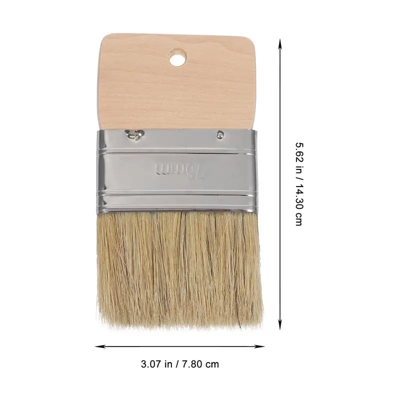 Pincel de arena con mango de madera para playa, pintura de muebles de pared, pintura al óleo acrílica de acuarela, suministros de dibujo