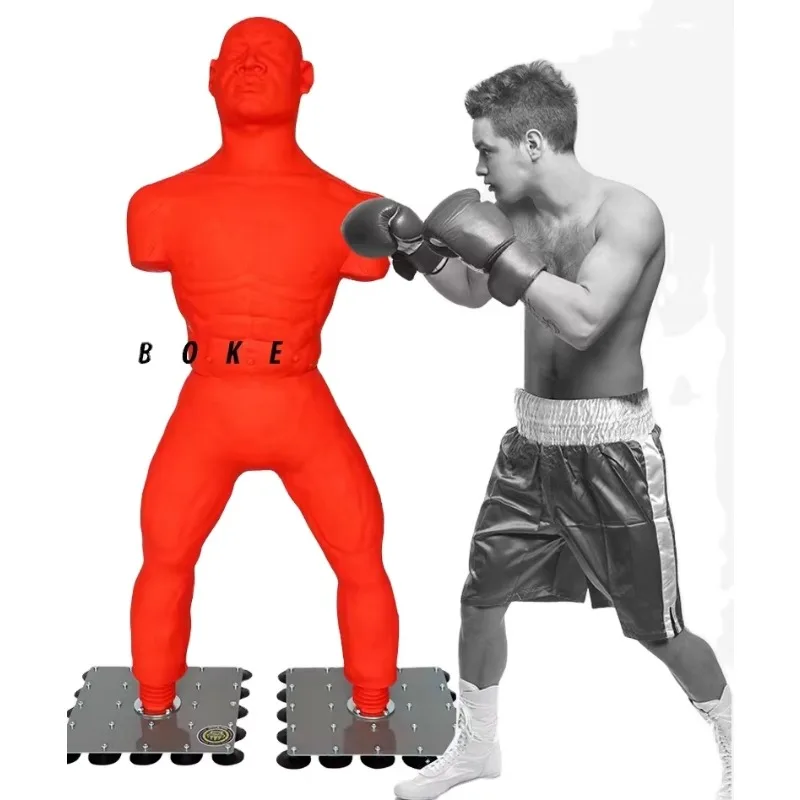 The Silicone Boxing Sandbag Boxing Man Stand Martial Arts Dummy Competitive