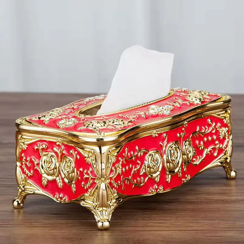 Manufacturer wholesale right-angle tissue box, creative pumping box, hotel plastic acrylic desktop napkin box