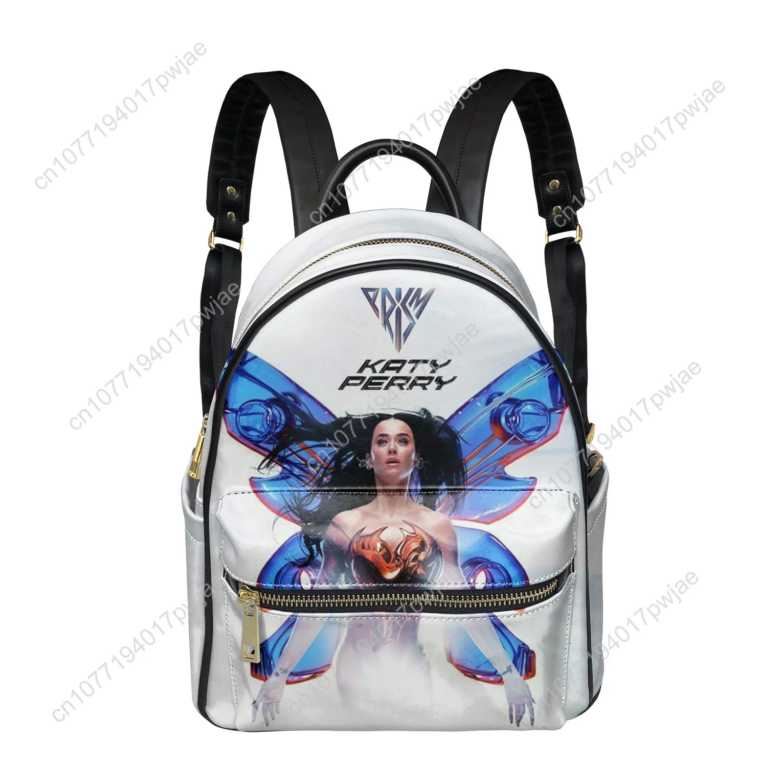 Katy Perry Singer Backpack Womens Men Personalized Double Shoulder Bag Business Travel Bookbag Rucksack Gift Daypack