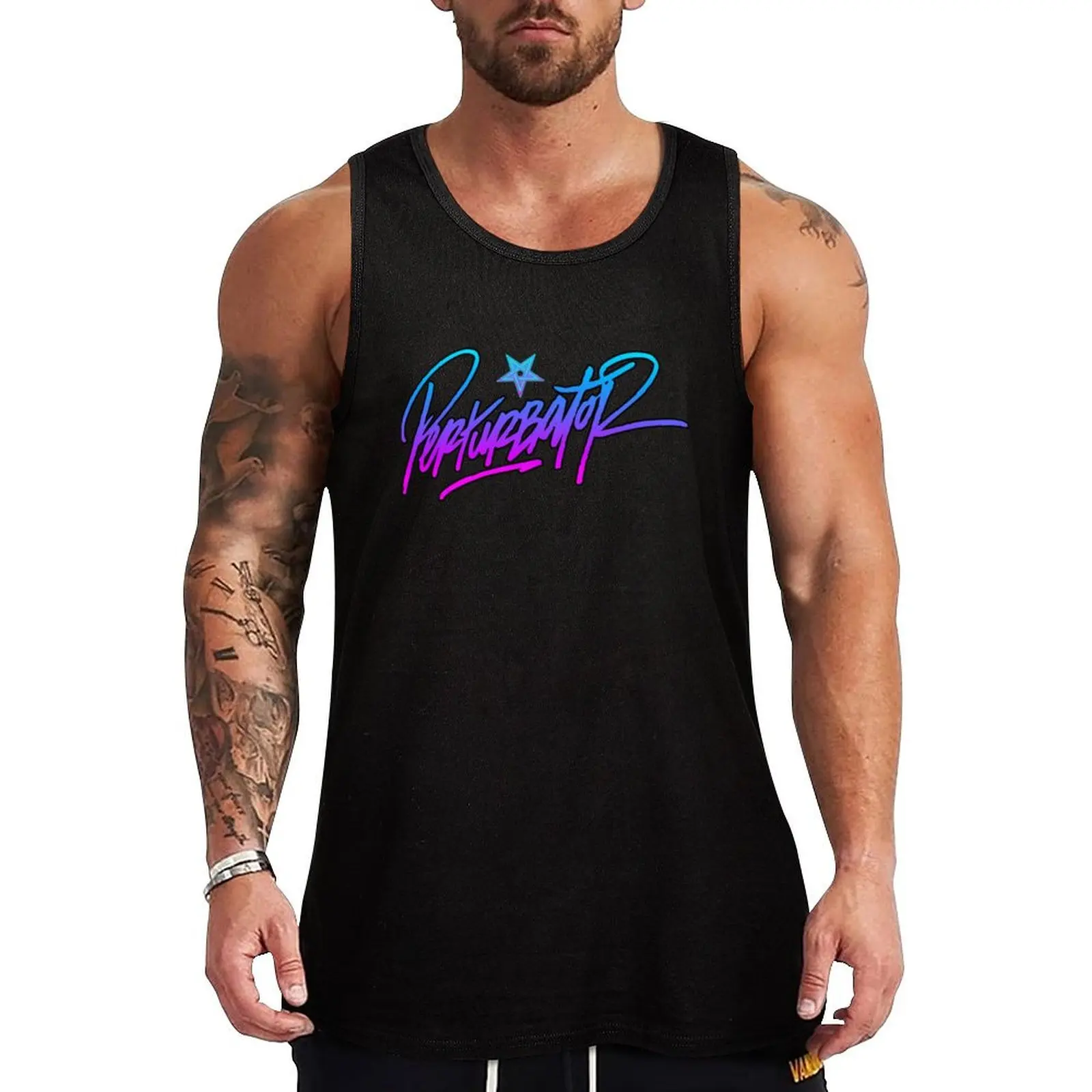 Perturbator Tank Top Gym man clothes for men