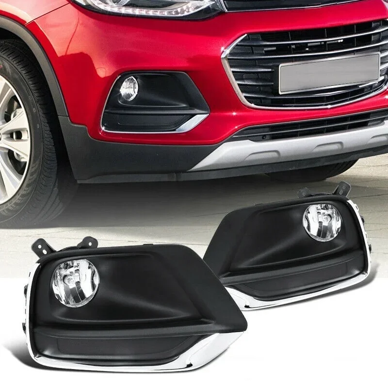 2017 2018 2019 2020 for Chevrolet chevy Trax tracker Fog Lights Driving Lamp with wiring Harness Bulbs