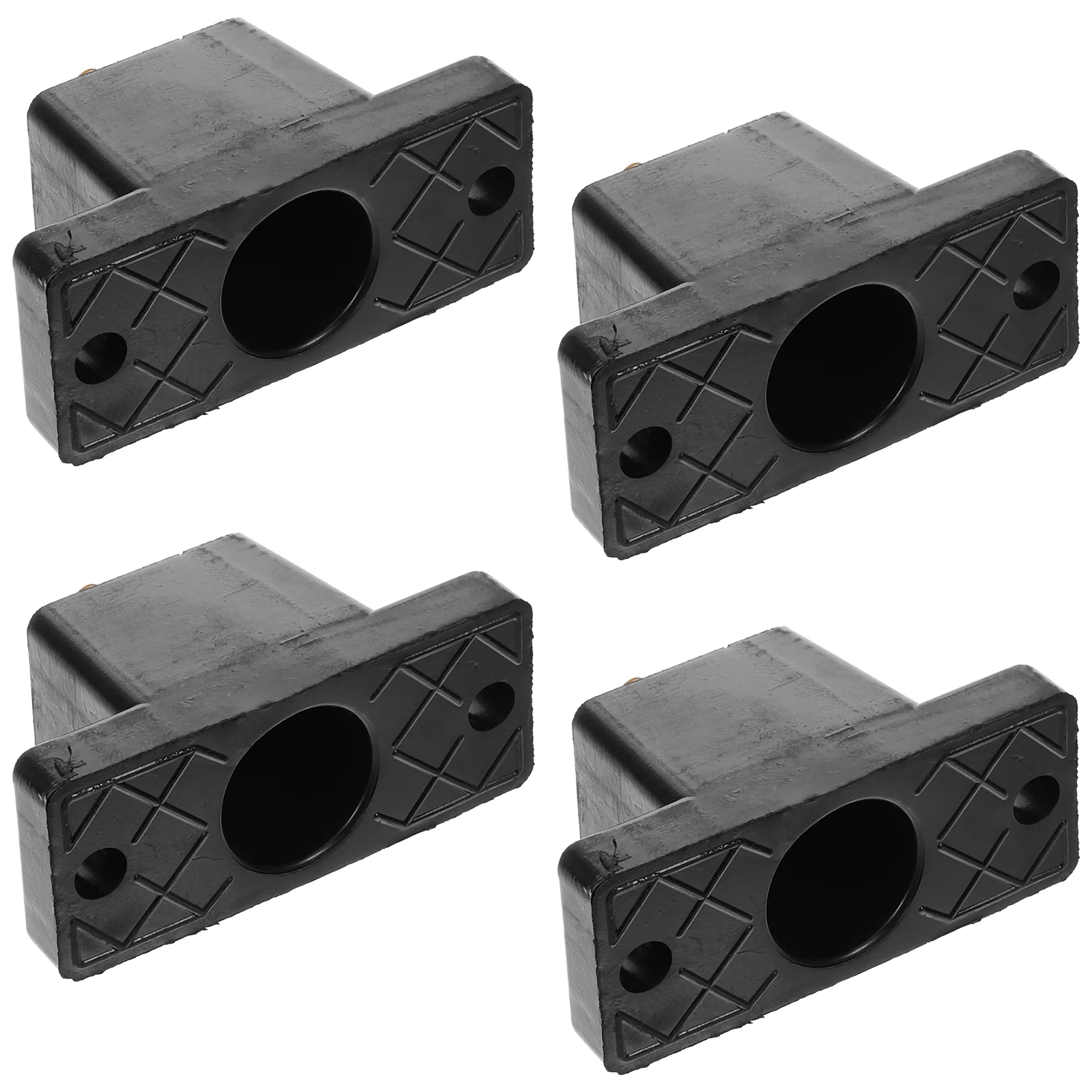 

4 Pcs Shock Absorbing Rubber Pad Air Conditioner Outdoor Unit Bracket Portable Conditioners Vent