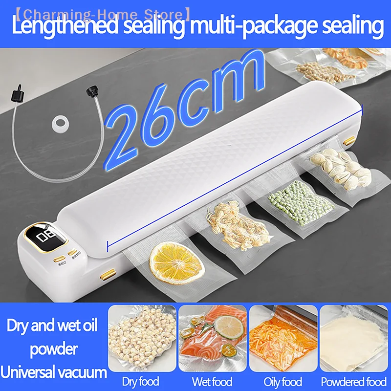 【M】Vacuum Sealer Machine Hose Pipe, External Pumping Tube for Automatic Food Sealer, Replacement Suction Accessories view 3