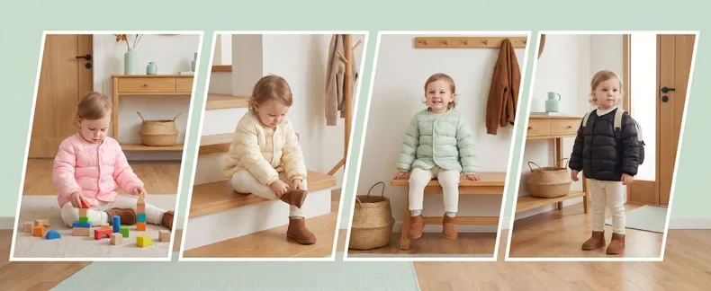 2026 Warme Baumwollweste für Kinder, Jungen und Mädchen, Baby, Kleinkind, Herbst-Winter-Mode, ärmellose Jacke, vielseitige Oberteile, Oberbekleidung, Neu – Detail 6