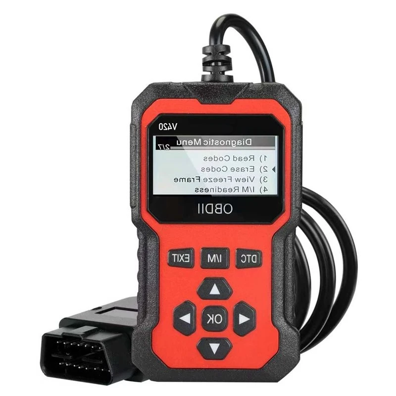 Best-Selling V420 OBD2 Car Diagnostic Scanner Engine Code Reader And Clearer Multi-Function For Vehicle Issue Identification