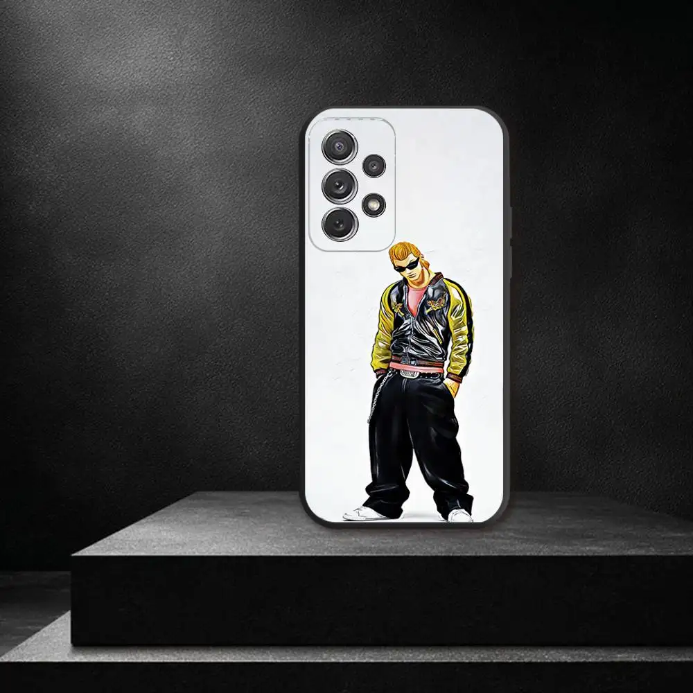 حافظة هاتف W-Worst C-Crows Z-Zero لهاتف سامسونج S 25,24,23,22,30,21,10,9,Ultra,Plus,Lite,FE,4,5G حافظة ناعمة سوداء