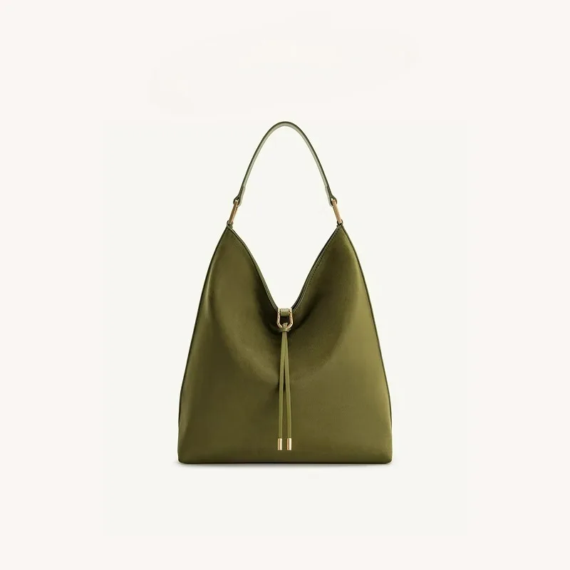 حقيبة يد للنساء Aria2025 حقيبة هوبو جديدة ذات سعة كبيرة وملمس كسول، حقيبة كتف واحدة للإبط #4