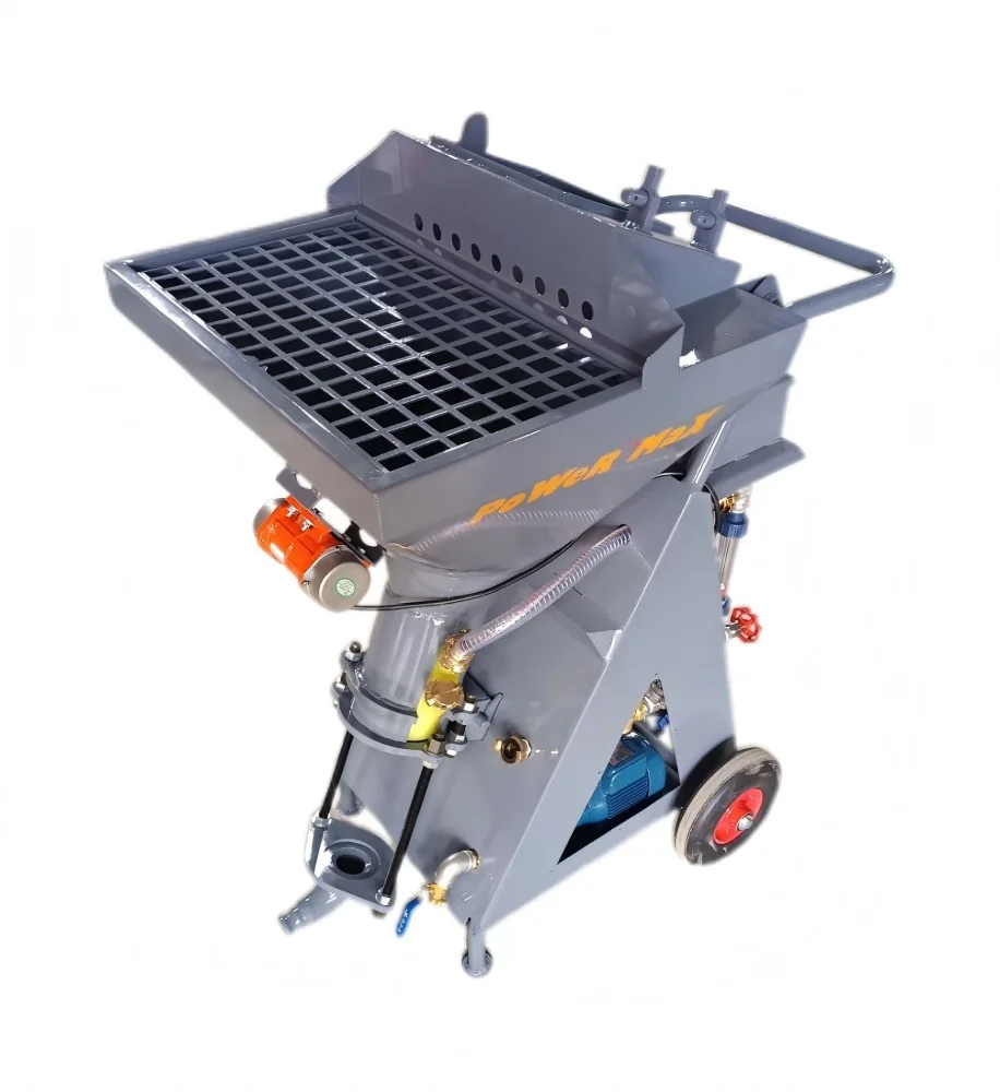 

M11 plaster veneer wall paint gypsum spraying machine for construction projects